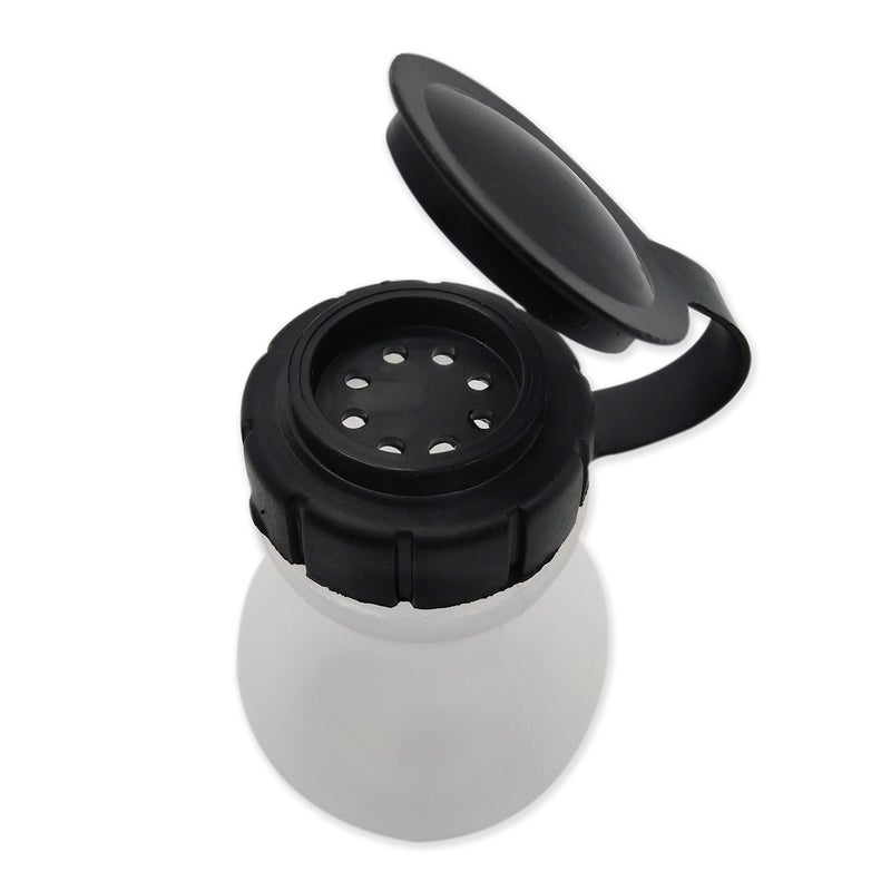 Compac Home Salt & Spice Dispenser - 4oz - Black - Food Storage, Microwave Safe - Image 3